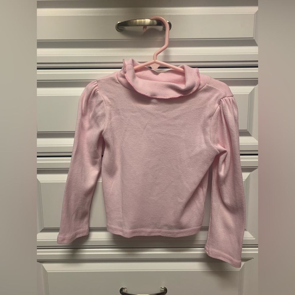 Girl’s 4T Soft Pink Long Sleeve